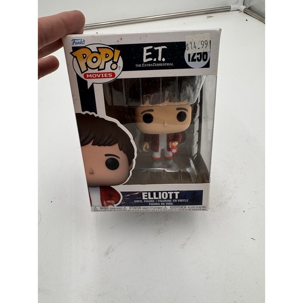 Funko POP! Movies 1256 E.T. the Extra Terrestrial Elliott Vinyl Figure (NM Box!)